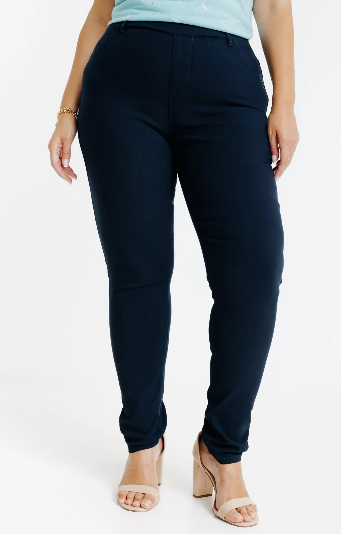 Toscane Boutique Tregging uni stretch| Pantalons