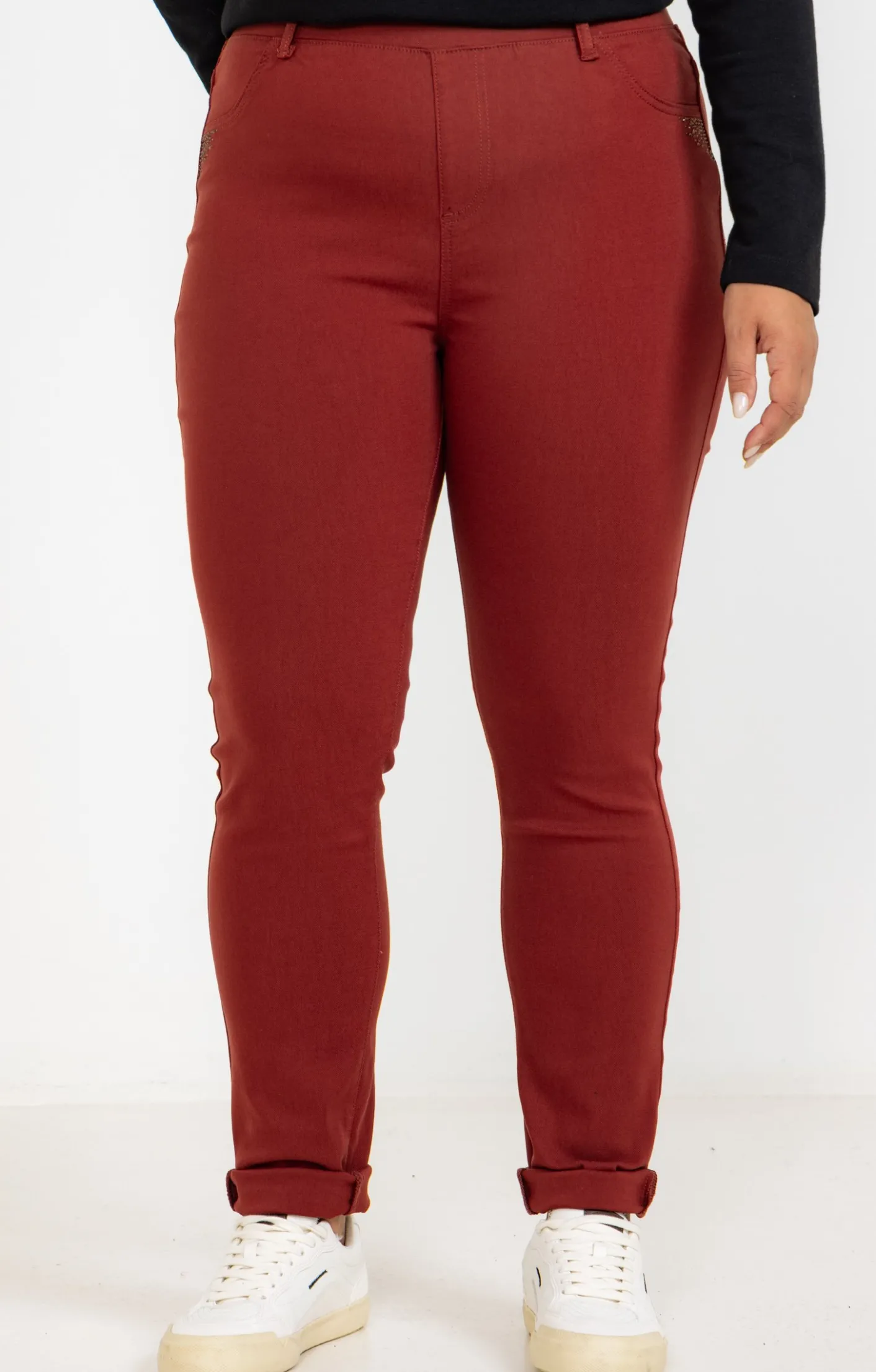 Toscane Boutique Tregging uni stretch| Pantalons