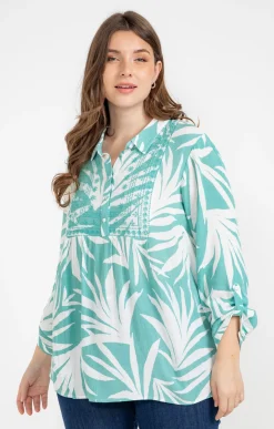 Toscane Boutique Tunique en crepon imprimée| Chemisiers & Tuniques