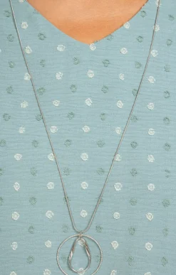 Toscane Boutique Tunique tissu fantaisie et collier| Chemisiers & Tuniques